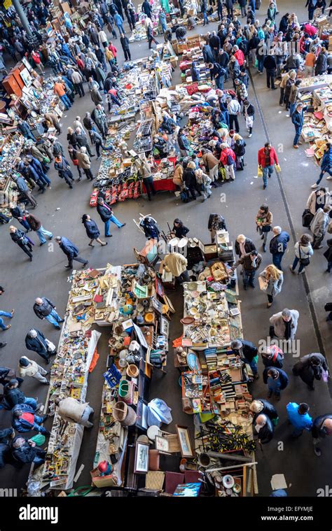 The most famous flea market in Barcelona, also known as Els Encants or Els Encants Vells ...