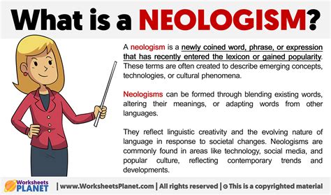 What is a Neologism | Definition of Neologism