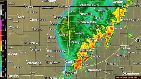 Severe Weather Moves Into Central Oklahoma