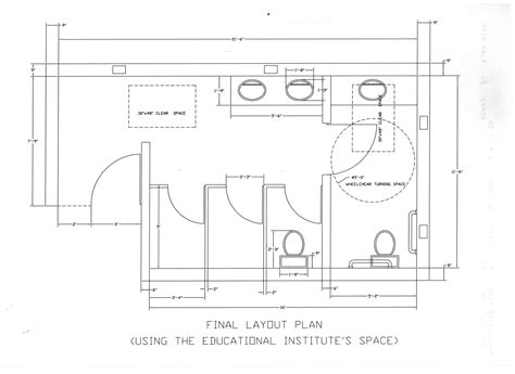 Ada Commercial Bathroom Floor Plans – Flooring Tips