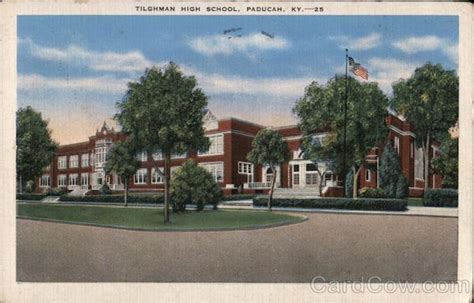 Tilghman High School Paducah, KY Postcard