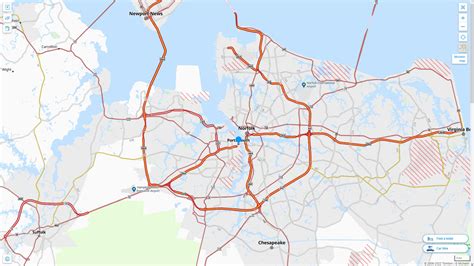 Portsmouth Virginia Map - United States