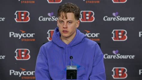 Joe Burrow Press Conference | January 8, 2024