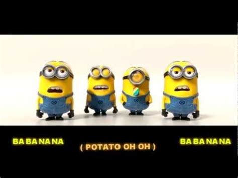 Despicable Me 2 - (HD) Banana Song with lyrics | Minions banana song ...