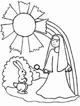 Printable Rainbow Bible Coloring Pages & coloring Book sketch template