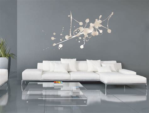 Liquid Abstract Wall Decal, 54 X 31 - Contemporary - Wall Decals - by WALLTAT | Houzz