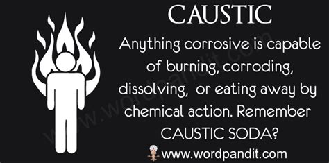 Caustic Meaning