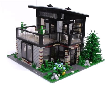 Rosewood Mansion - LEGO Modern Mansion MOC