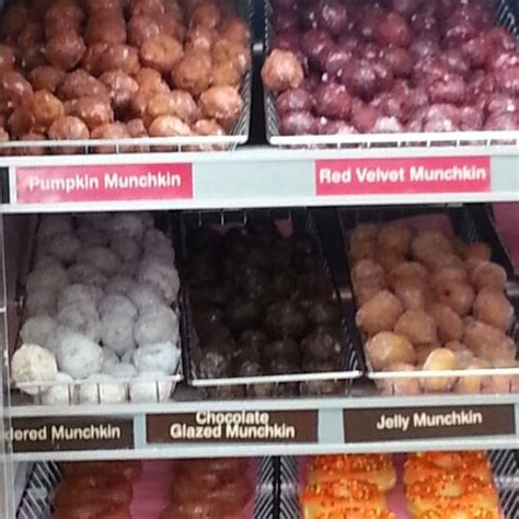 Dunkin Donuts Munchkins Flavors