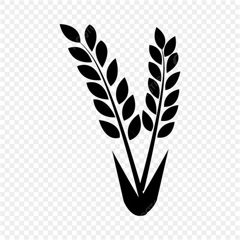 Wheat Clipart Transparent Background, Wheat Icon Design Template Illustration, Template Icons ...