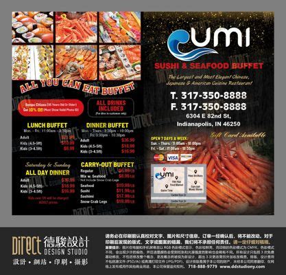 UMI SUSHI & SEAFOOD BUFFET - 6304 E 82nd St, Indianapolis, Indiana ...