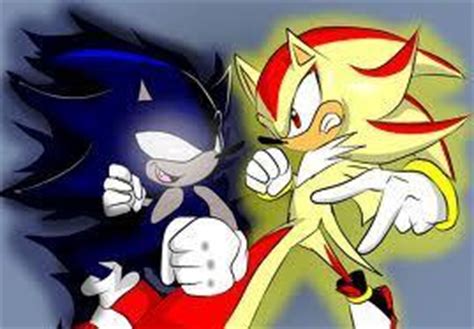 Dark Sonic VS Super Shadow - super hedgehogs,dark hedgehogs,and hyper hedgehogs Photo (23198585 ...