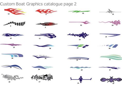 boat striping - Clip Art Library