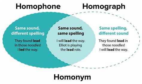 Homophones, Homonyms, and Homographs | What are the Differences?