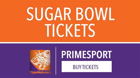 Sugar Bowl tickets and travel packages available now! | TigerNet