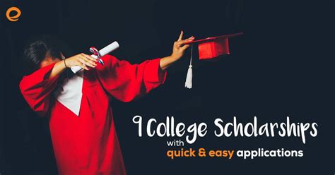 9 College Scholarships with Quick and Easy Applications - Embrace Home ...