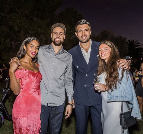 #KlayThompson of the Golden state warriors with his girlfriend Laura Harrier | Klay thompson ...