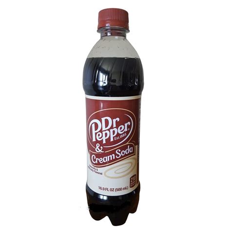 Dr Pepper & Cream Soda 500ml – TheNorthBoro