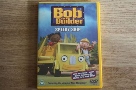 Bob The Builder - Speedy Skip (2003) - Region 2 (UK) DVD - FREE UK 1ST ...