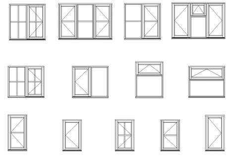 Detail of Series window bump out plan autocad file - Cadbull