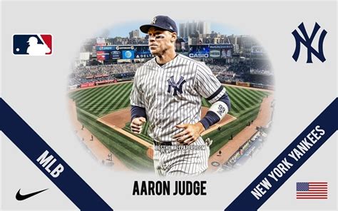 Download wallpapers Aaron Judge, New York Yankees, American Baseball ...