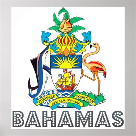 Bahamas Coat of Arms Print | Zazzle