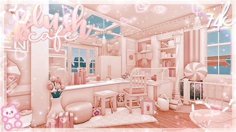 Blush Cafe | 74k | Roblox | Bloxburg | Speedbuild - YouTube