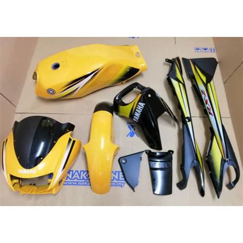 YAMAHA RXZ CATALYZER / RXZ 5PV COVER SET WITH TANK [12] | Shopee Malaysia