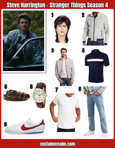 How To Dress Like Dress Like Steve Harrington From Season 4 Guide For Cosplay & Halloween