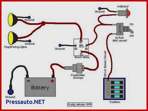 Bosch Relay Wiring Diagram - Cadician's Blog