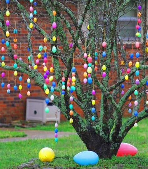 21 Easter Egg tree decorations ideas because Spring Is in the Air