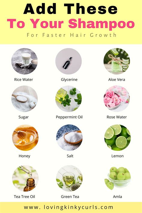 11 Ingredients to Add to Your Shampoo for Faster Hair Growth | Loving ...