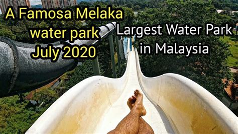 waterslides at A Famosa Melaka water park - LARGEST waterpark in ...