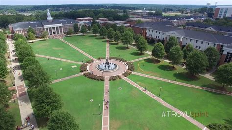 Troy University: Troy Campus From the Air - YouTube