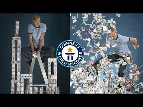 Largest Card Stacking Structure - Record Holder Profile - Bryan Berg Pt ...