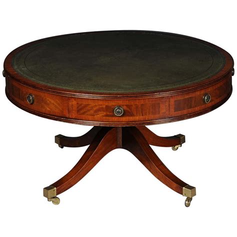 Round English Coffee Table Chesterfield Table, circa 1900 For Sale at 1stDibs | chesterfield ...