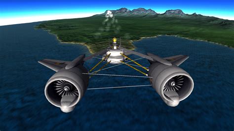 POD-RACER - Really didn't think this would work! But flies quite well :) : r/KerbalSpaceProgram