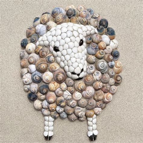 Artist Creates Charming Animal Sculptures From Found Seashells at the ...