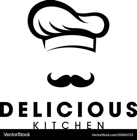 Cooking and chef logo Royalty Free Vector Image