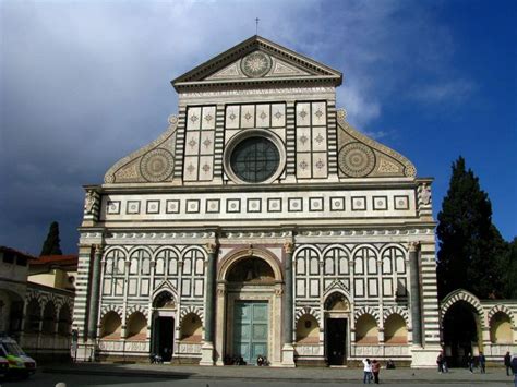 Basilica of Santa Maria Novella Facade Renaissance style | Santa maria ...