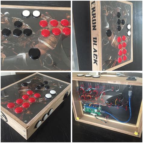 Final result of my DIY hitbox : r/fightsticks