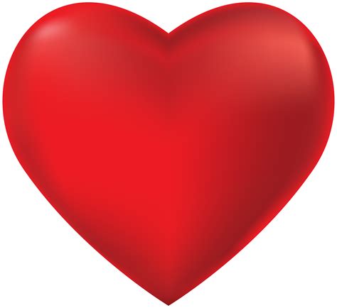 Red Heart Transparent Png Clip Art