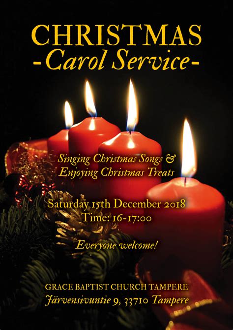 Christmas Carol Service - Grace Baptist Church / Armon ...