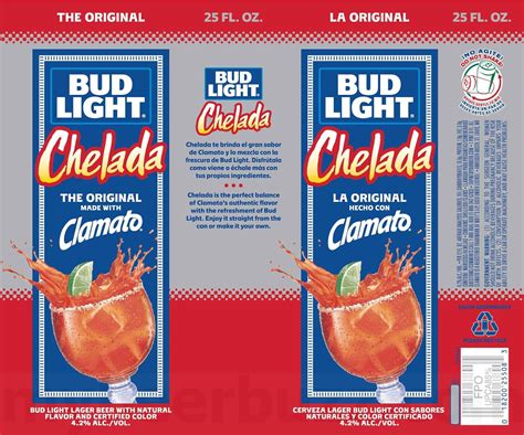 Bud Light & Clamato Chelada - Now With Extra Lime in 25oz Cans ...