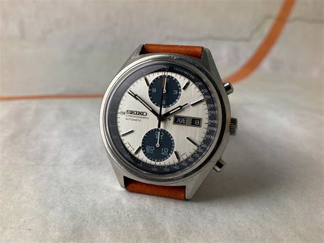 SEIKO PANDA Vintage automatic chronograph watch 1978 Ref. 6138-8021 Cal ...