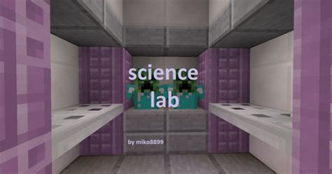 science lab Minecraft Map