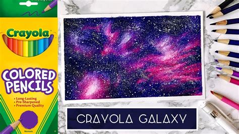 Galaxy Drawing Color Pencil at PaintingValley.com | Explore collection of Galaxy Drawing Color ...