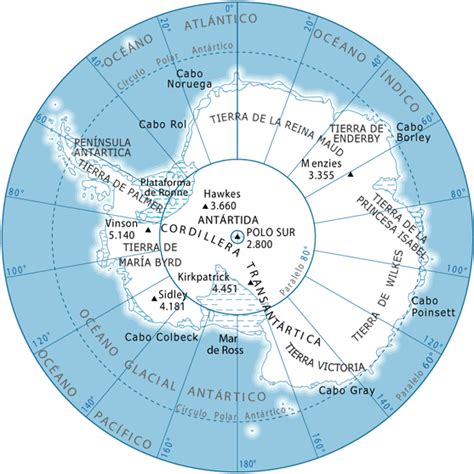 mapa topografico del polo norte - Google Search | Mapa, Topografia, Antartica