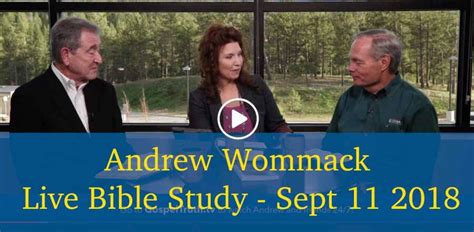 Andrew Wommack (September 11 2018) Live Bible Study