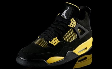 Air Jordan 4 "Thunder" to Return this Year | Air jordans, Me too shoes ...